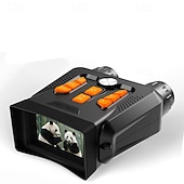 Недорогие Приборы измерения уровня-Бинокль 1080p, инфракрасный прибор ночного видения, 5-кратный зум, работающий днем и ночью, может снимать фото и видео с цифровым зумом, подходит для путешествий на открытом воздухе и ночного видения