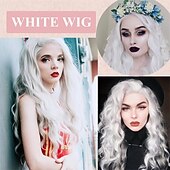 お買い得  カーニバルウィッグ-カーニバルウィッグ2026 ピンク レッド パープル カール ウェーブ ロング 合成フェスティバルウィッグ マルディグラ パレード コスプレ衣装ヘア のために 女性