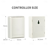 levne Chytré vypínače-DC12V 433MHz 4kanálový multifunkční přijímač RF bezdrátové dálkové ovládání spínač relé pro motor garážové clony LED světlo