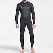 economico Mute, tute da sub e indumenti anti-abrasione-Per uomo 3mm Muta da sub in neoprene Rash Guard completo per il corpo Costume da surf intero Color-blocking Caldo Protezione UV Manica Lunga Mute da immersione Surf Canoa Snorkeling Inverno