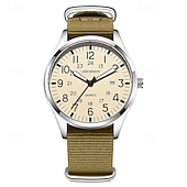 preiswerte Quarz-Uhren-LIGE Geschenk für Frauen Männer Quarz Uhr Lässige Wasserdichte Textilarmbanduhr