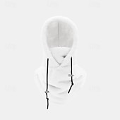 cheap Warm&amp;Heated Collection-3-in-1 Beanie Hat Neck Warmer Face Cover Ski Mask Winter Thermal Windproof Fleece Lined Hood Hat for Skiing Cycling Hiking Outdoor Riding Cold Weather Protection for Men and Women