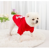 cheap Hoodies-Small Dog Pink Hoodie - Little Beauty Pet Sweatshirt with Bow Accent - Great Gift for Dogs