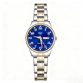 olcso Quartz órák-Női Óra Divatos és Kasuális Elegáns Női Díszítő Óra Két Naptárral Éjjeli Fény Kijelzés A Legjobb Anyák Napi Ajándék Választás Nőknek