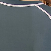preiswerte One Pieces Rash Guards-Damen Ganzkörper-Rashguard Tauchanzug Badeanzug Bademode Farbblockierung mit integriertem BH UV Schutz Langarm Tauchanzüge Surfen Kanufahren Schnorcheln Winter
