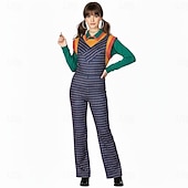 voordelige Kostuums voor dames-Sci-Fi tv-show 80s geïnspireerd meisje Fancy kostuum Jumpsuit Onesie-kostuum Carnavalskostuum Cosplay for Dames Volwassenen Kerstmis Carnaval Boekenweek Feest Prestatie