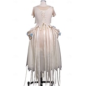 abordables Disfraces de mujer-Horror gótico Chica lobo Vestidos Disfraz Vestido llamativo Cosplay for Mujer Chica Niños Adulto Víspera de Todos los Santos Carnaval Rendimiento Fiesta