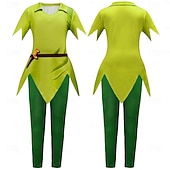economico Costumi per ragazzi-Fiaba Elfo Costume Cosplay Abiti Personaggi dei libri di fiabe Cartone Animato for Ragazzi Bambini Halloween Carnevale Performance Vestirsi in modo educativo Vestiti per eventi scolastici