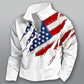 economico Felpe Patriottiche 250-4 luglio 2026 250° Giorno della Memoria Felpa con Cappuccio Designer Bandiera USA da Uomo Casual Outdoor Quotidiano