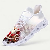  Weihnachtssneaker für Herren mit Weihnachtsmann- und Rentiermotiv – gemütliche und stylische Schuhe für Weihnachtsfeiern, Urlaubsreisen und Winterfeste
