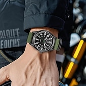 preiswerte Quarz-Uhren-LIGE Geschenk für Frauen Männer Quarz Uhr Lässige Wasserdichte Textilarmbanduhr