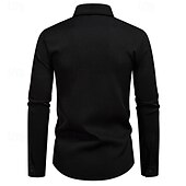economico Costumi maschili degli anni '20-Anni Ruggenti Anni 1920 Retrò Vintage Blusa / Camicia Gangster Testimoni dello Sposo Slim Fit Costume Per uomo Mascherata Abbigliamento da sera Affari / Cerimonia / Matrimonio Addio al Nubilato Adulti