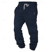 economico pantaloni da jogging-Per uomo Pantaloni da tuta Joggers Pantaloni Pantaloni a Nido d'Ape Coulisse Tasca Elastico in vita Semplice Comodità Morbido Lunghezza intera Casuale Quotidiano All'aperto Moda Stile Classico Verde