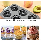 levne Formy na dorty-Forma na ledový věnec, vánoční forma na ledový věnec, vánoční silikonové formičky/tácky na kostky ledu ve tvaru vánočních kostek, 6dírková silikonová forma vhodná na kostky ledu, dorty, mýdlo,