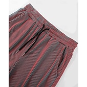 abordables Pierna Recta-Hombre Pantalones de Deporte Pantalones Pantalones deportivos de pierna recta Correa Bolsillo Cintura elástica Plano Comodidad Suave Exterior Casual Diario Moda Estilo clásico Azul Piscina Rosa