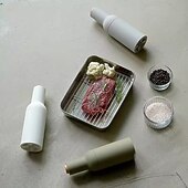 baratos eletrodomésticos-Moedor elétrico de sal e pimenta a bateria, moedor automático de especiarias, moedor de cominho, pulverizador, utensílios de cozinha para temperar.