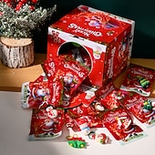 cheap Advent Calendar-32pcs Christmas Ornament Set with Santa, Reindeer, Snowmen &amp; Candy Canes, Festive Holiday Decorations with Hanging Loop, Perfect For Backpacks