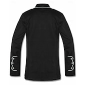 cheap Tops-Retro Vintage Rococo Coat Masquerade Circus Jacket Long Sleeves Prince Aristocrat Fancy Dress Men's Carnival Masquerade Event / Party Adults' Coat Spring Fall &amp; Winter