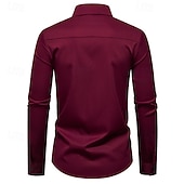 economico Costumi maschili degli anni '20-Anni Ruggenti Anni 1920 Retrò Vintage Blusa / Camicia Gangster Testimoni dello Sposo Slim Fit Costume Per uomo Mascherata Abbigliamento da sera Affari / Cerimonia / Matrimonio Addio al Nubilato Adulti
