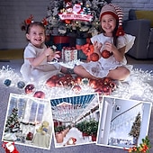 cheap Plug String Lights-Christmas Tree Decorative String Lights Fairy String Lights 8 Function Low Voltage Safety Plug in Holiday Wedding Party Atmosphere Decorative Lights Props 10/20/30/50/100 meters