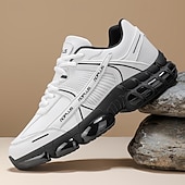 abordables Baskets-Baskets blanches de sport pour hommes – design performant, résistantes et élégantes, idéales pour les entraînements pendant les vacances et les activités de Noël