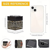 levne Venkovní nástěnná světla-2 ks solární čtvercové nástěnné světlo venkovní vodotěsné nádvoří světlo s dutou projekcí nástěnné světlo vánoční domov zahrada veranda balkon vnější stěna dekorace krajinářské světlo