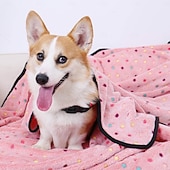 cheap Mats &amp; Blankets-Premium Soft Dog Blanket Washable  Cat Blanket for Indoor Cats Large Medium Small Dog Puppy Essentials