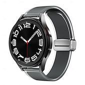 olcso Samsung óraszíjak-Óraszíj mert Samsung Galaxy Watch 7/6/5/4 40/44mm, Watch 6 Classic 43/47mm, Watch 4 Classic 42/46mm Szilikon Csere Szíj Állítható Sportszíj Modern csat Karszalag