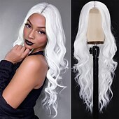 お買い得  カーニバルウィッグ-カーニバルウィッグ2026 ピンク レッド パープル カール ウェーブ ロング 合成フェスティバルウィッグ マルディグラ パレード コスプレ衣装ヘア のために 女性