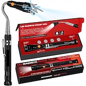 Недорогие Фонари-Магнитный инструмент со светодиодом, наполнители для чулок, рождественские подарки для мужчин, подарки в виде белого слона для взрослых, папы, мужа, него, телескопический магнит, крутые гаджеты для