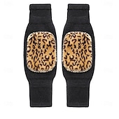 ieftine incalzire racire-Genunchiere termice de iarnă din cașmir pentru genunchiere pentru femei și bărbați, genunchiere din lână pentru dureri articulare, tendinită, artrită, genunchiere pentru artrită reumatică, genunchiere