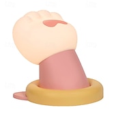 voordelige Nursery Night Lights-Nachtlampje voor de kinderkamer, magnetische wandlamp met kattenklauw, aanraaklamp voor op het bed, schattig dimbaar siliconen nachtlampje, grappig cadeau voor tieners en volwassenen, decoratie voor