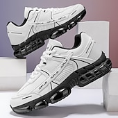 abordables Baskets-Baskets blanches de sport pour hommes – design performant, résistantes et élégantes, idéales pour les entraînements pendant les vacances et les activités de Noël