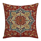 preiswerte Kissen-Trends-Vintage-Kissenbezüge im Bohème-Stil mit Digitaldruck, dekorative Kissenhüllen für Zuhause, Schlafzimmer, Wohnzimmer, Gästezimmer, Hotel, Sofa-Akzente