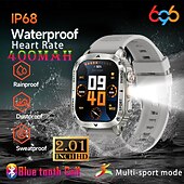 ieftine Selecții de valoare-Ceas inteligent A1 1 inch smartwatch pentru fitness ceas de alergare Bluetooth compatibil cu Android iOS bărbați rezistent la apă apeluri hands-free tracker de pași IP 67 carcasa de 40mm Cadou de