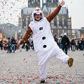 abordables Disfraz de Animal-Pijamas Kigurumi Disfraz de lujo Vestimenta Nocturna Animal Muñeco de Nieve Dibujos Cálido Disfraz divertido Confortable Niños Adulto Unisexo Hombre y mujer Niños y niñas Navidad Víspera de Todos los