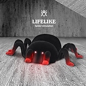cheap Gifts-Wall Crawler Gecko with Official Wall Climber Technology Rechargeable Remote Control Robot Kids Toys Prank Toys for Boys &amp; Girls Ages 4 &amp; Up