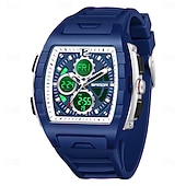 ieftine Ceasuri Quartz-Ceas de mână electronic cu quartz pentru bărbați SANDA 3391 cu modă calendar luminos șocuri sport și rezistent la apă