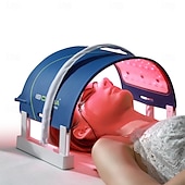 billiga Ansiktsbehandling-ny het säljande led silikon skönhetslampa skönhetsinstrument helkropps röd och blå fotonföryngringsspektrometer minskar rynkor ökar hudens elasticitet eliminerar envist fett optimerar co