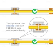 Недорогие LED аксессуары-10 шт., 20 шт., 50 шт. Разъемы 4-в-1 для светодиодных лент 8 мм, 10 мм, 2-контактные, cob/smd 2835/3528, прямые, угловые, между полосами &amp;от полосы к проводу