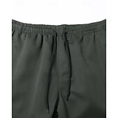 billiga Löparbyxor och tights-Herr Sportmjukisbyxor Casual joggingbyxor Militärbyxor Med fickor Underdelar Gym Fritids- Träningspass Höst vinter Gym Camping Träna Normal Sportkläder Sportkläder Solid färg Svart Kaki Armégrön