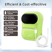 Недорогие Сканеры и принтеры-Машина для изготовления этикеток p5 с лентой, небольшой термопринтер для наклеек, портативный Bluetooth