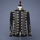 preiswerte Oberteile-Retro Vintage Rokoko Mantel Maskerade Zirkusjacke langarm Prinz Aristokrat Kostüm Herren Karneval Maskerade Veranstaltung / Fest Erwachsene Mantel Herbst Winter
