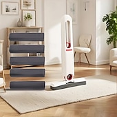 billige Vaskemidler-6-delers selvvridende mini-moppsett - lett å klemme høyabsorberende rask rengjøring egnet for stue, soverom og møbler vindustørking moderne kompakt design