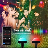 رخيصةأون أضواء زخرفية ذكية-ضد الماء الحديث دس بالطاقة 1PC