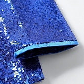 Χαμηλού Κόστους Αριστος-Ντίσκο Δεκαετία '80 Smoching Κοστούμια &amp; Σακάκια Lapel Collar Blazer Μακριά Μανίκια Ντίσκο Πούλιες Πούλια Φανταχτερή Φόρεμα Ανδρικά Αποκριάτικη Στολή Απόκριες Μασκάρεμα