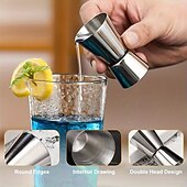 olcso Koktélkeverő-3 darabos professzionális rozsdamentes acél bártender készlet jégkrémmel, jégpickővel/shakerrel &amp;sörnyitó - nagy teherbírású keverők, bárok, shakerek, bárok számára alkalmas