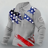  4. Juli 2026 250. Gedenktag Herren Streetwear Designer US-Flagge Hoodie Sweatshirt Outdoor Alltagsmode