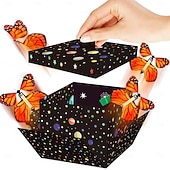 cheap Gifts-Butterfly Explosion Gift Box, Flying Butterfly Surprise Box for Birthday, Wedding, Anniversaries, Christmas