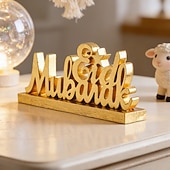 halpa Ramadan &amp; Eid-Koristeelliset esineet, Hartsi Moderni nykyaikainen Vedenkestävä varten Kodin sisustus Lahjat 1kpl